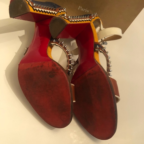 Christian Louboutin Multi Colour Sandals - Picture 6 of 7